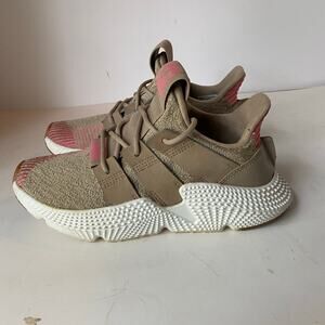 Adidas Prophere Trace Khaki Kid's Size 4.5 Shoes Sneakers CQ2128 :Pink EUC